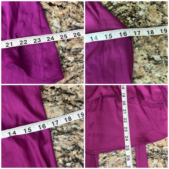 BCBGMAXAZRIA Kieley Halter Tie Waist Top Women’s Purple Sleeveless Blouse XS - Picture 6 of 10